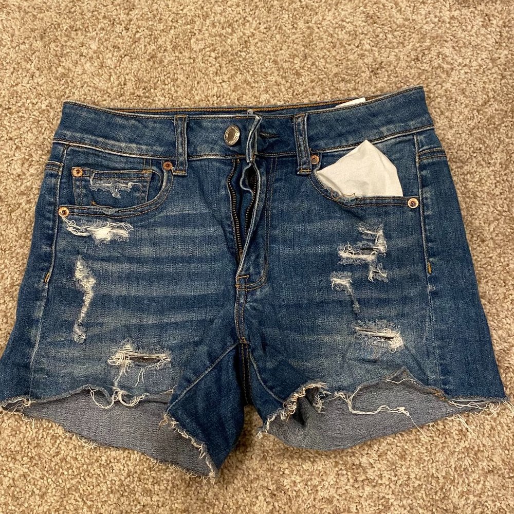 American Eagle Hi-Rise Shortie (Size 6)